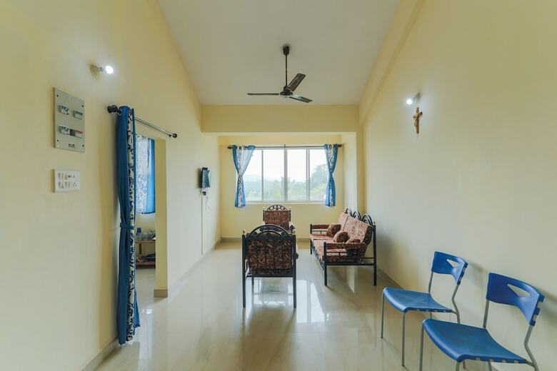 Apartamentos Oyo 17182 Home Green View 2bhk Nuvem