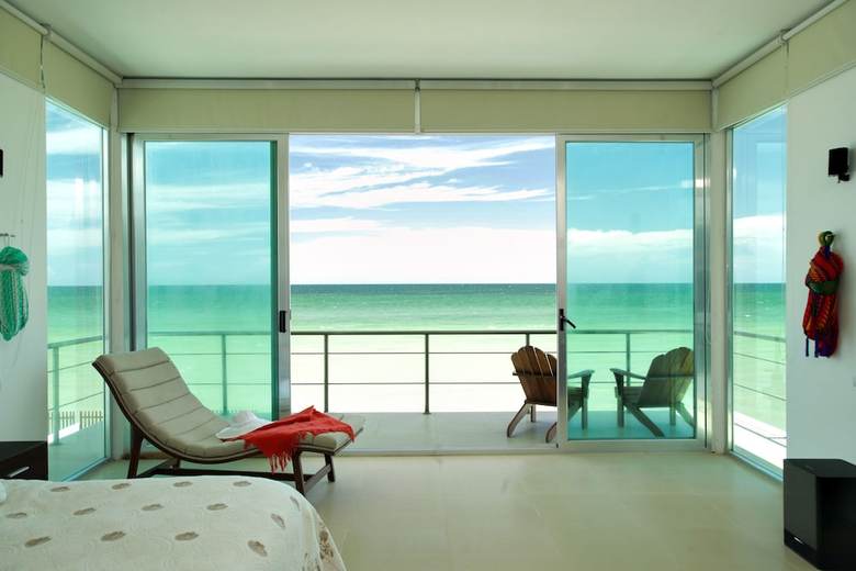 Beachfront Upscale House In Telchac