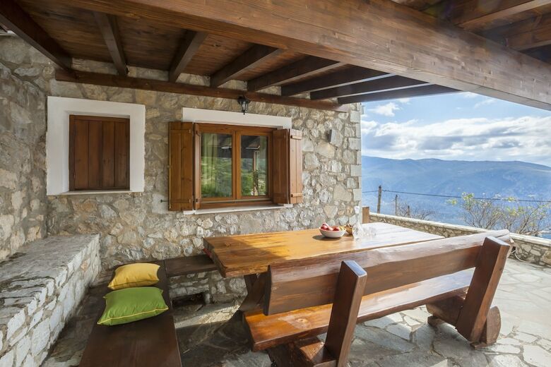 Rock Dandy, Deluxe Chalet, Arachova | Delphi. Private Sauna