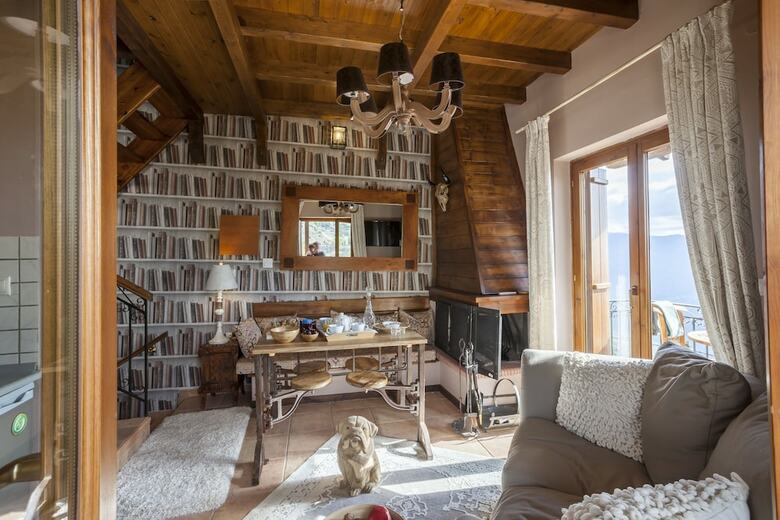 Rock Dandy, Deluxe Chalet, Arachova | Delphi. Private Sauna