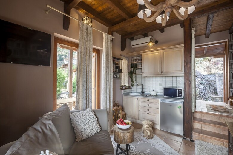 Rock Dandy, Deluxe Chalet, Arachova | Delphi. Private Sauna