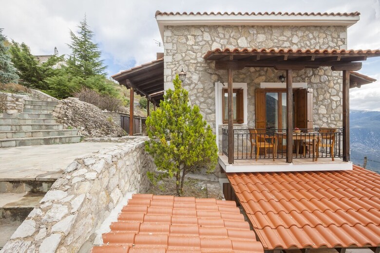 Rock Dandy, Deluxe Chalet, Arachova | Delphi. Private Sauna