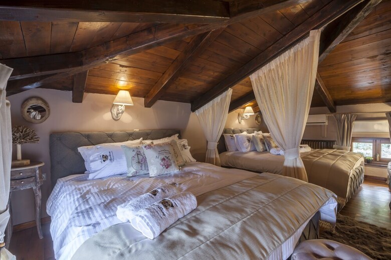 Rock Dandy, Deluxe Chalet, Arachova | Delphi. Private Sauna