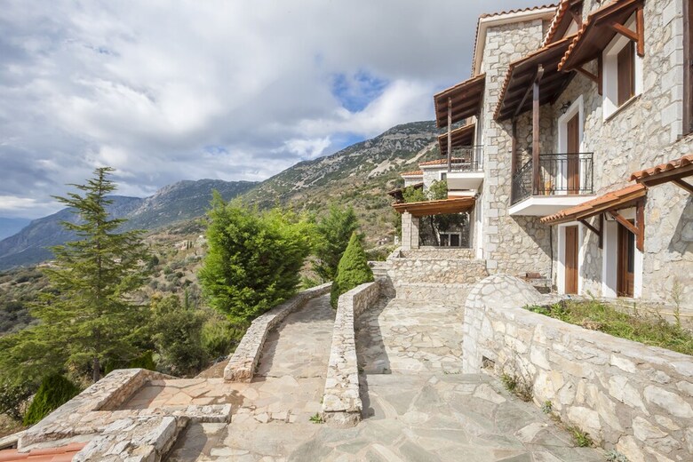 Rock Dandy, Deluxe Chalet, Arachova | Delphi. Private Sauna