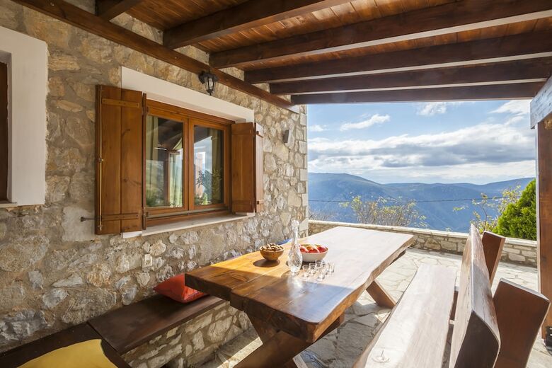 Rock Dandy, Deluxe Chalet, Arachova | Delphi. Private Sauna