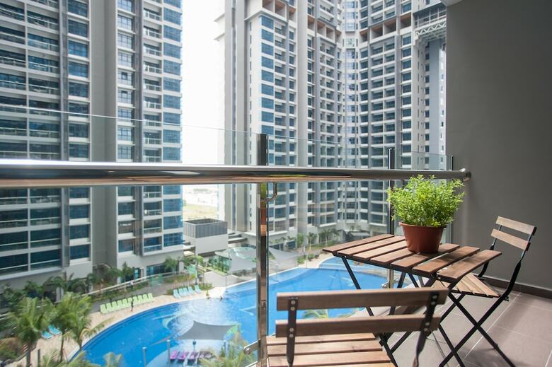 Apartamentos A2 Luxury Atlantis Family Suites- Pool View-jonker Melaka