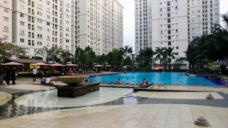 Spacious 3br At Green Palace Apartment