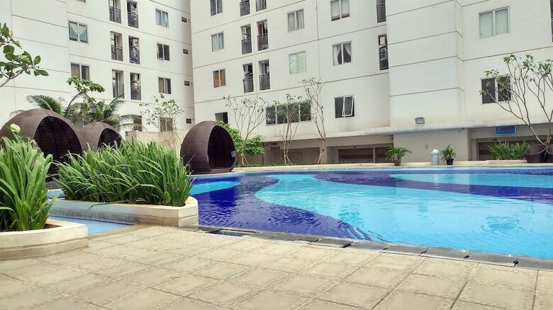 Simple Studio Room With Bassura Apartment