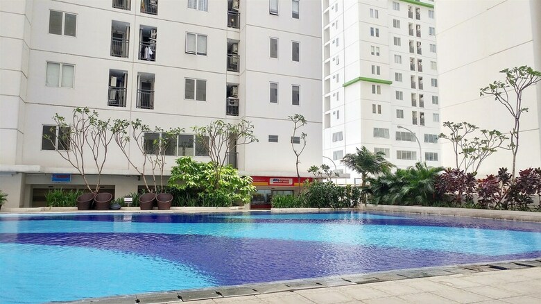 Simple Studio Room With Bassura Apartment