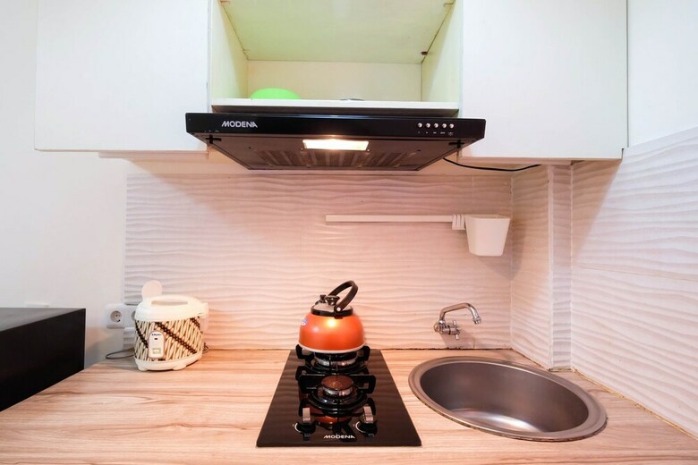 Simple Studio Room With Bassura Apartment