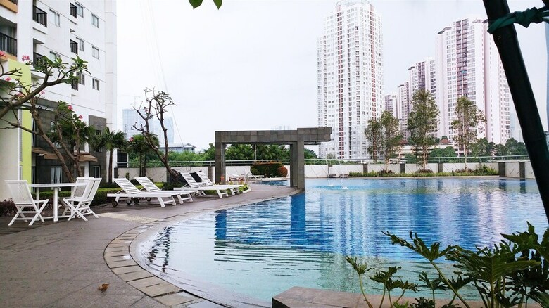 Exclusive 1br Apartment The Wave Kuningan Near Epicentrum