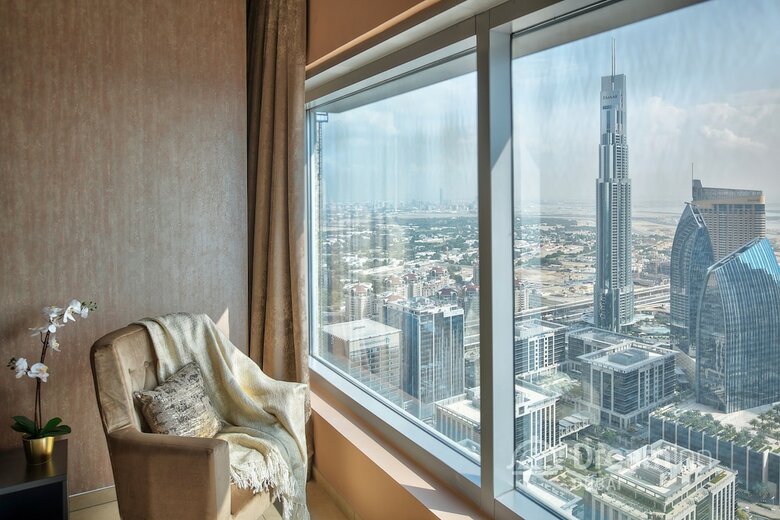 Apartamento Dream Inn 48 Burj Gate Gulf View