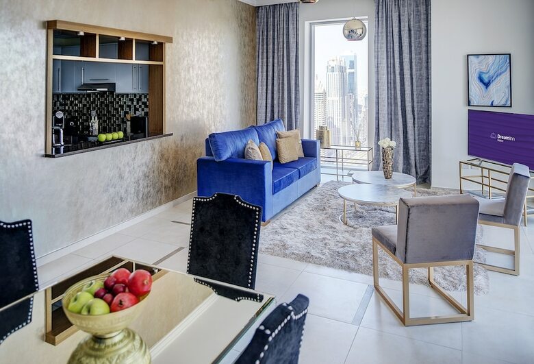 Apartamento Dream Inn 48 Burj Gate Gulf View