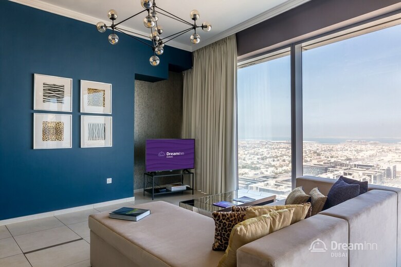 Apartamento Dream Inn 48 Burj Gate Gulf View