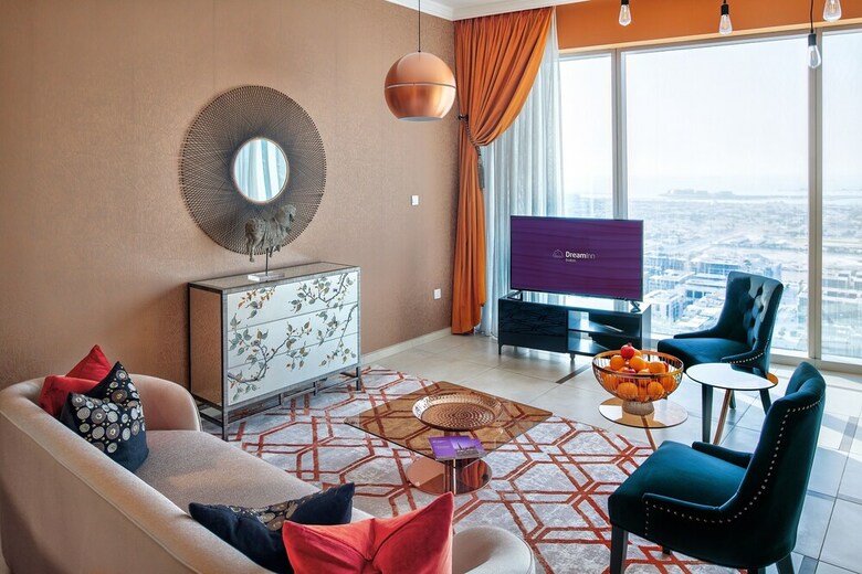 Apartamento Dream Inn 48 Burj Gate Gulf View