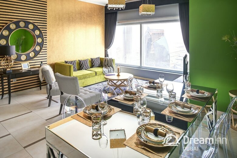 Apartamento Dream Inn 48 Burj Gate Gulf View
