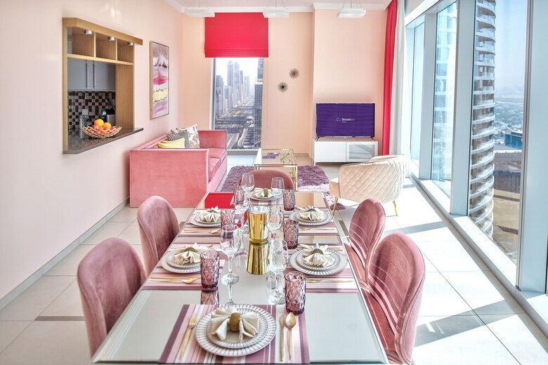 Apartamento Dream Inn 48 Burj Gate Gulf View