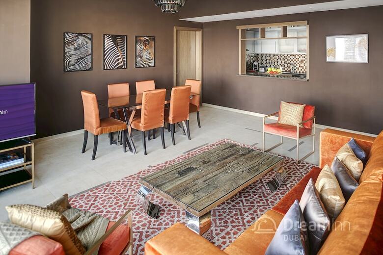 Apartamento Dream Inn 48 Burj Gate Gulf View