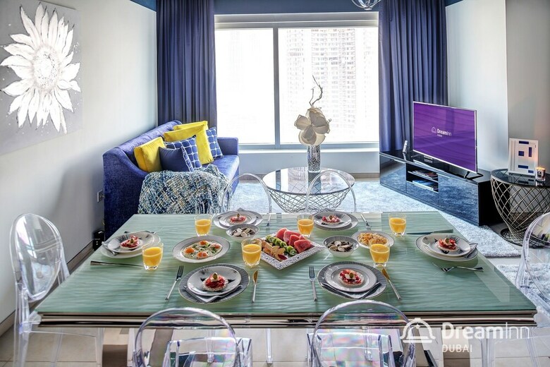 Apartamento Dream Inn 48 Burj Gate Gulf View