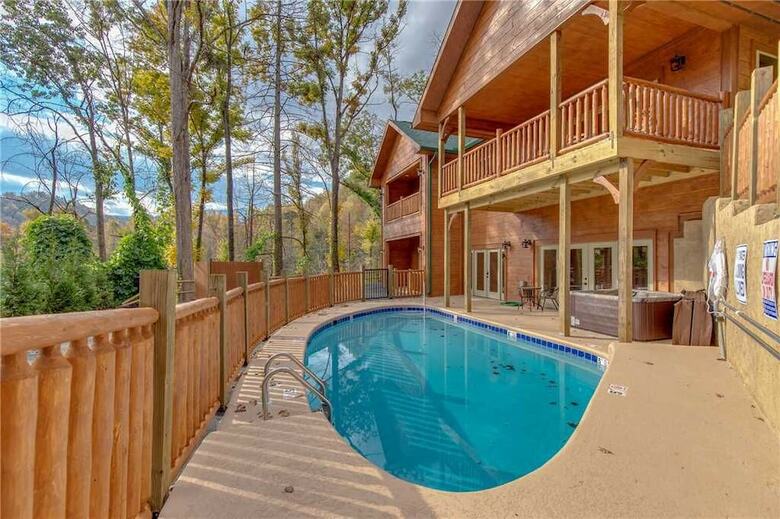 Smoky Mountain Splash - Six Bedroom Cabin