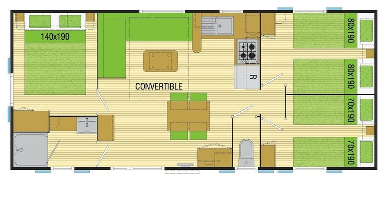 Cybeles Vacances Camping Les Alb�res