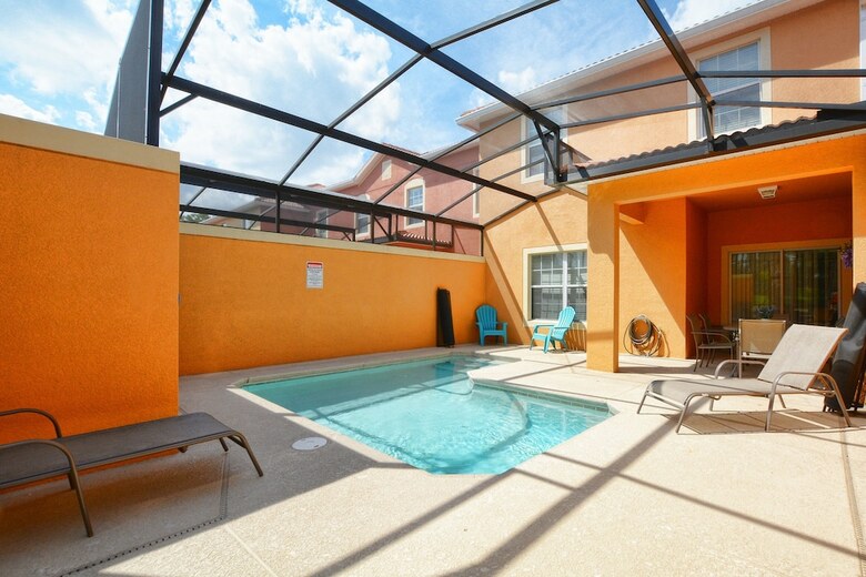 Paradise Palms-4 Bed Townhouse W/splashpool-3616pp