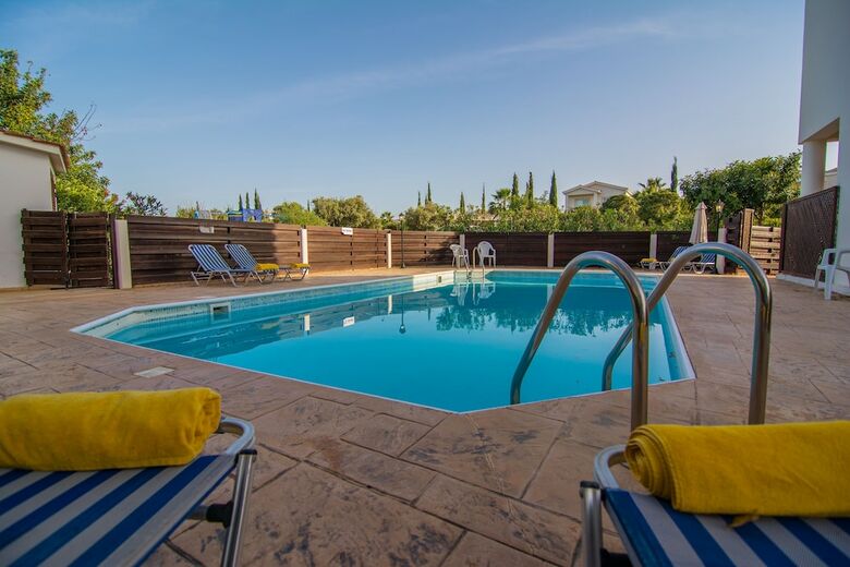 Korona 1 Villa, In Latchi Polis Chrysochous, Three Bedroom Split Level Villa