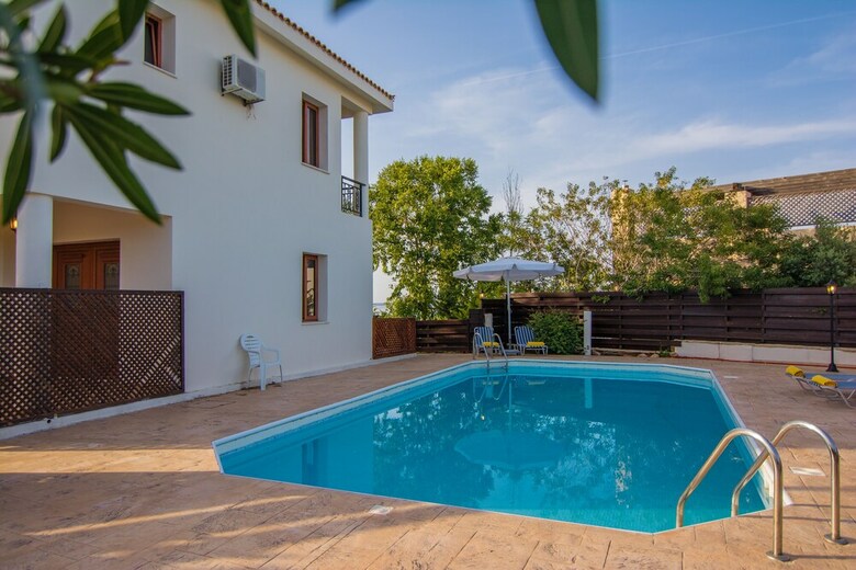 Korona 1 Villa, In Latchi Polis Chrysochous, Three Bedroom Split Level Villa
