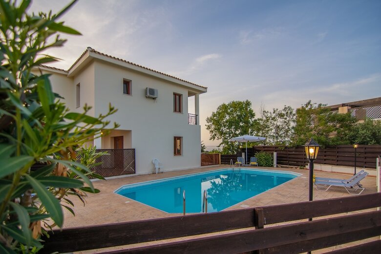 Korona 1 Villa, In Latchi Polis Chrysochous, Three Bedroom Split Level Villa