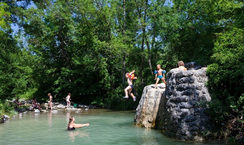 Ludocamping Bungalow Toile