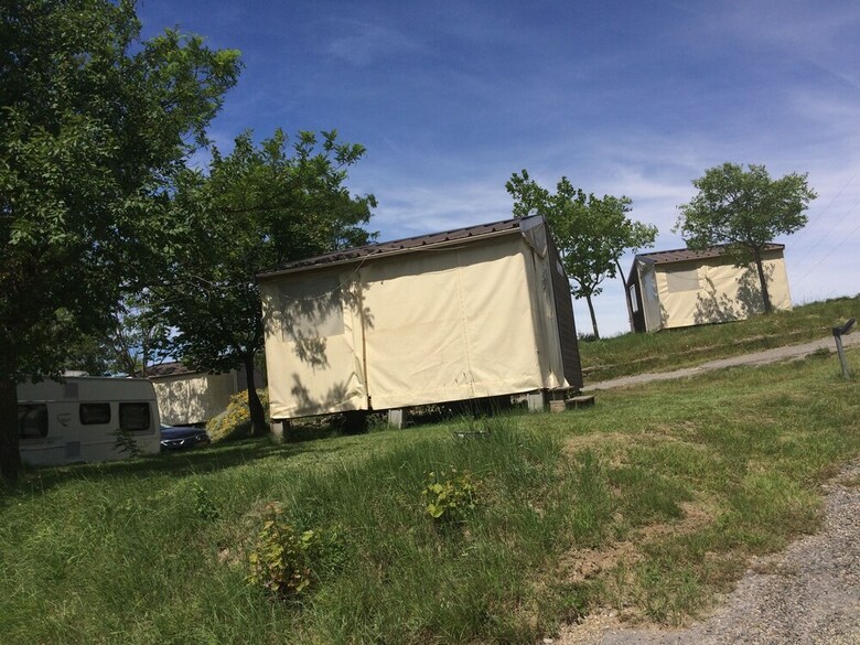 Ludocamping Bungalow Toile