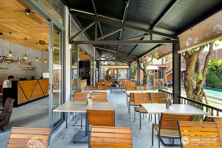 Hostal Zoneland Apartments - Tropical Forest Mountain View
