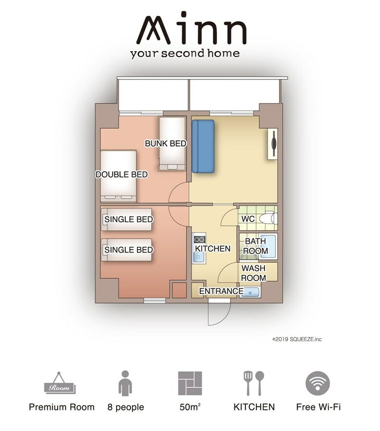 Apartamentos Minn Osaka-north