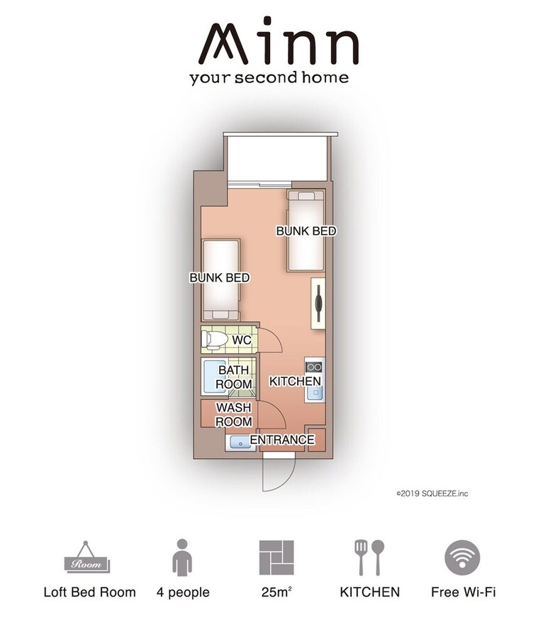 Apartamentos Minn Osaka-north