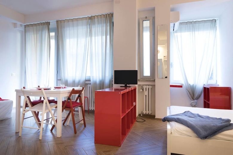 Apartamento Altido Red&white Studio