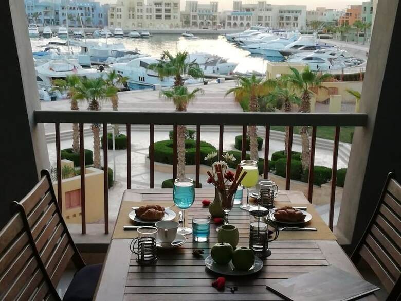Apartamentos 2 Bedrooms At Elgouna Marina Stuning View