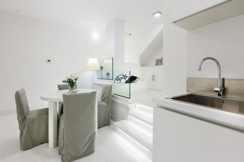 White Stylish Apartments