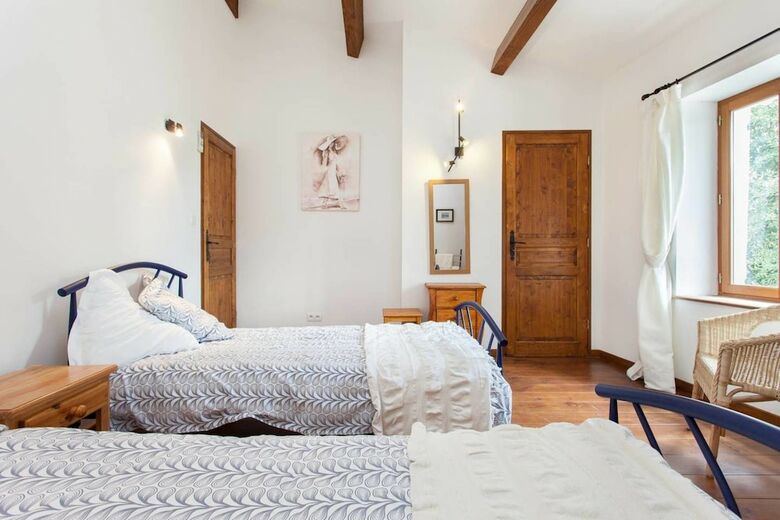 Hirondelle In Charming Village