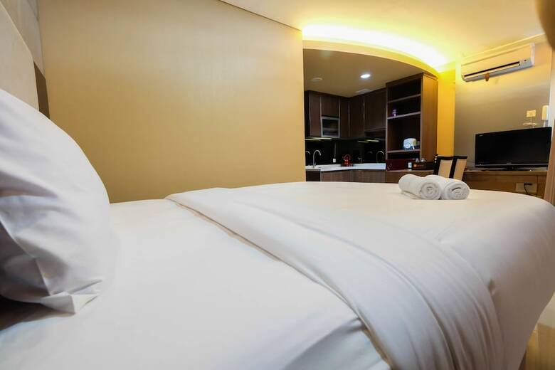 Minimalist Style Studio Brooklyn Apartment Near Ikea Alam Sutera