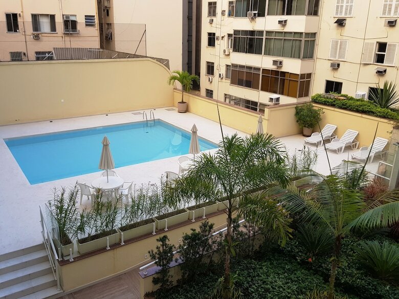 Apartamentos Amplo Im�vel Copa Posto 6 - Piscina