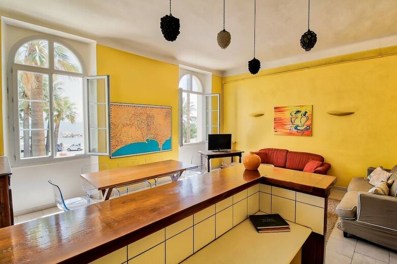 Apartamento Cannes: Appart 6 Pers + Terrace Facing The Sea!
