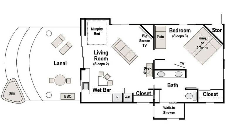 Villette - One Bedroom House