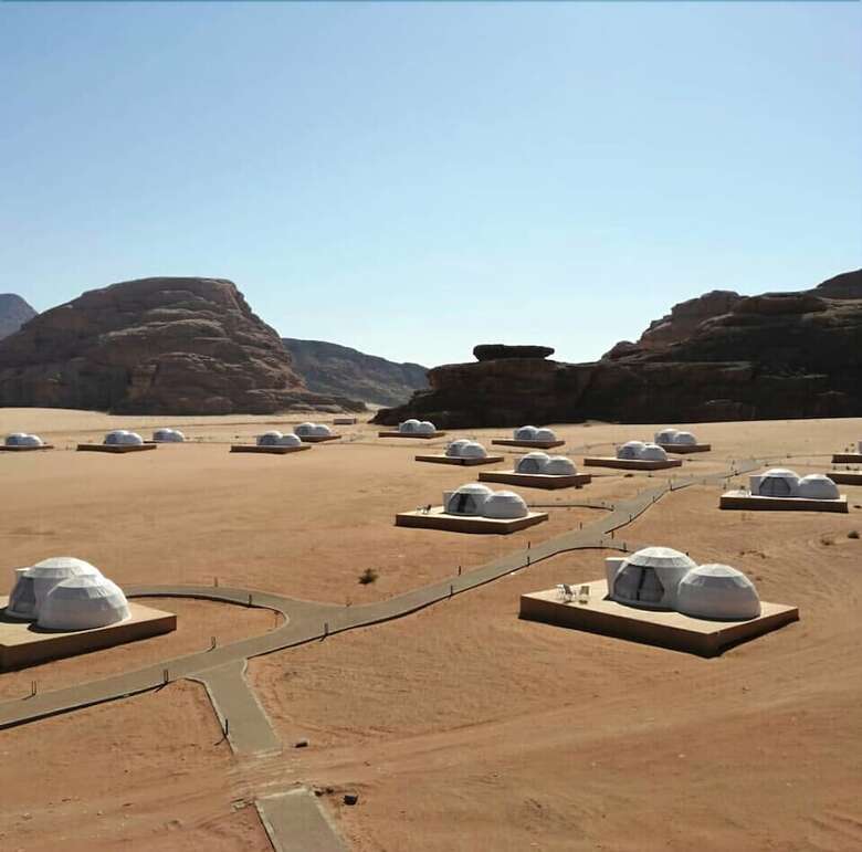 Wadi Rum Ufo Luxotel - Campsite
