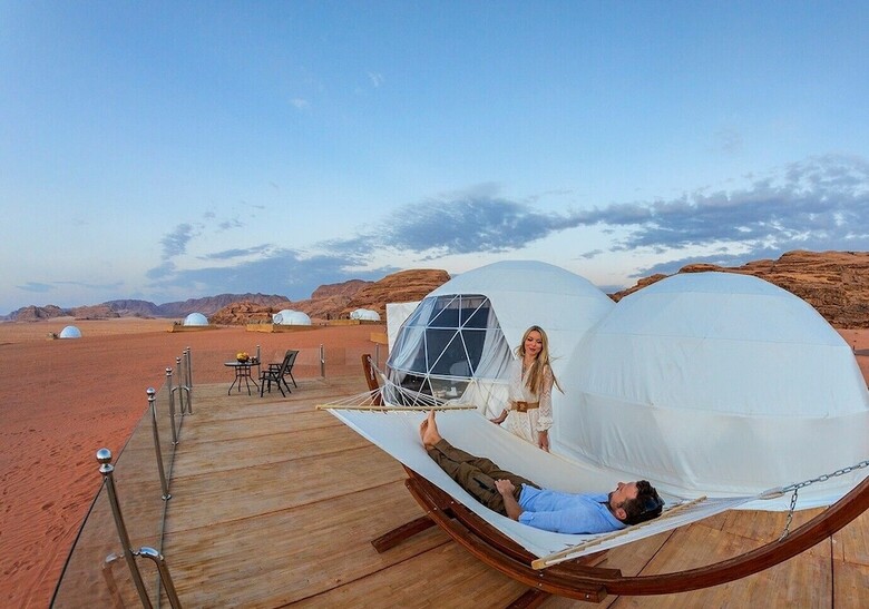 Wadi Rum Ufo Luxotel - Campsite