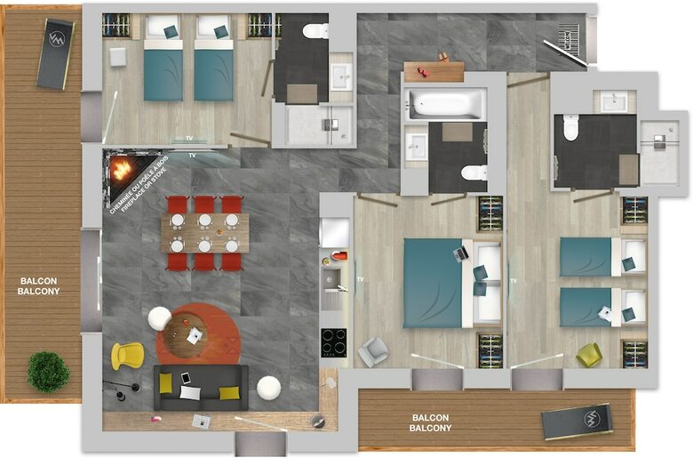 Residencia Chalets Izia