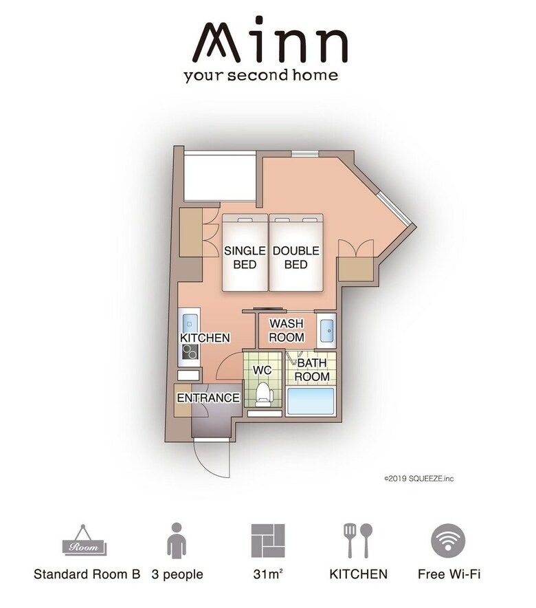 Apartamentos Minn Umeda-north
