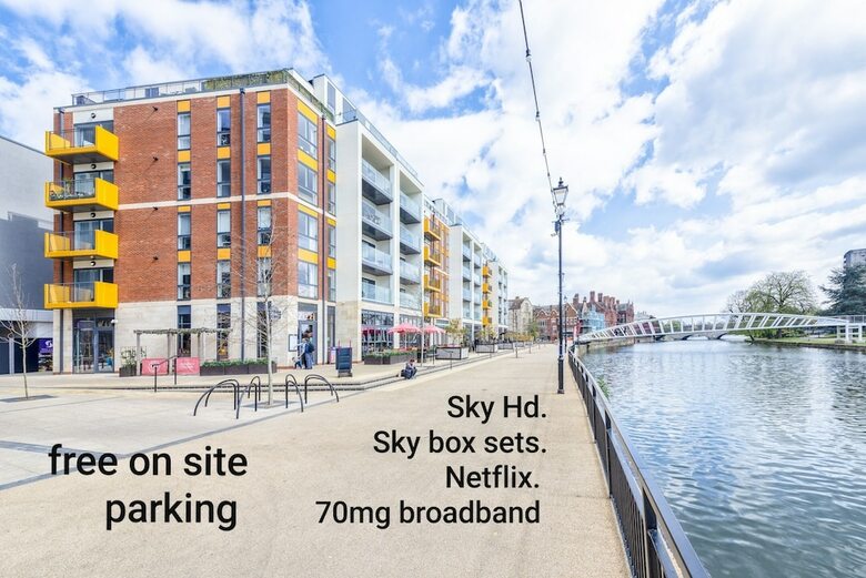 Luxury Bedford Riverside Apartment