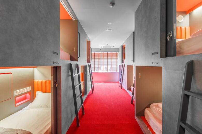Circular House Capsule Hotel