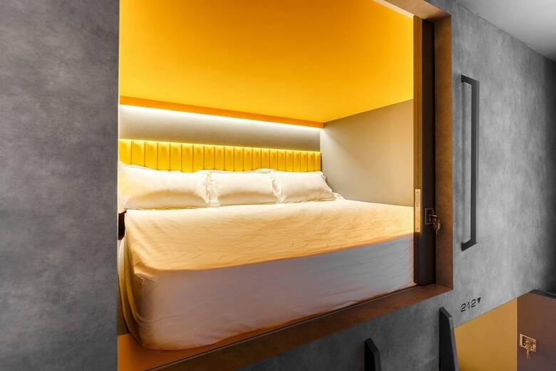 Circular House Capsule Hotel