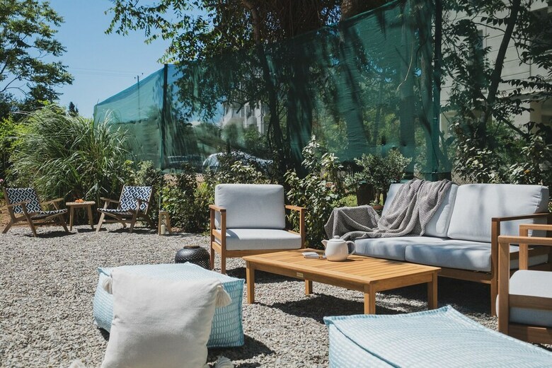 Mid-century Modern Villa Vintage Charm